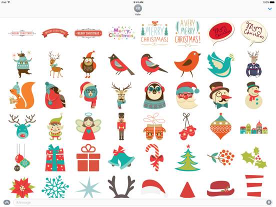 Download Merry Christmas Stickers App Price Drops