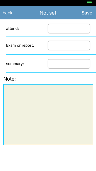 Timetable for making notes screenshot 2