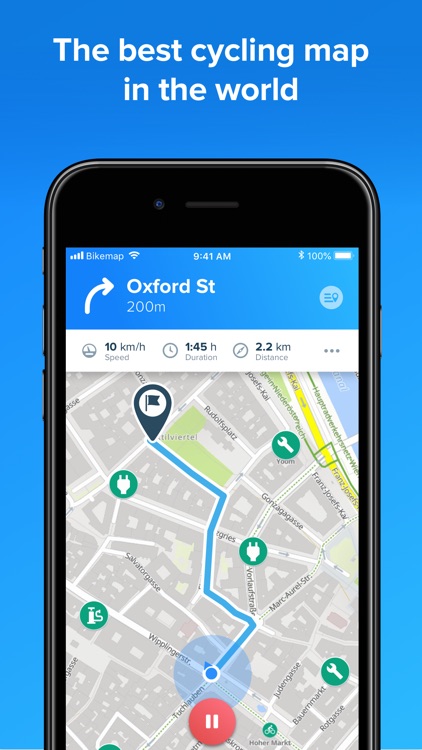 Bikemap - Cycling Map & GPS screenshot-0
