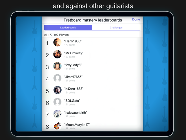 ‎Guitario: Guitar Notes Trainer Screenshot