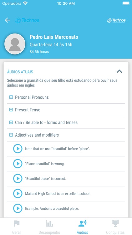 Technos English Parents screenshot-3