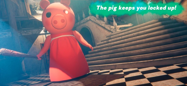 Piggy Escape From Pig On The App Store - creepy clown traps us in a house in roblox