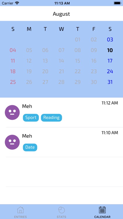 Diary, mood tracker screenshot-3