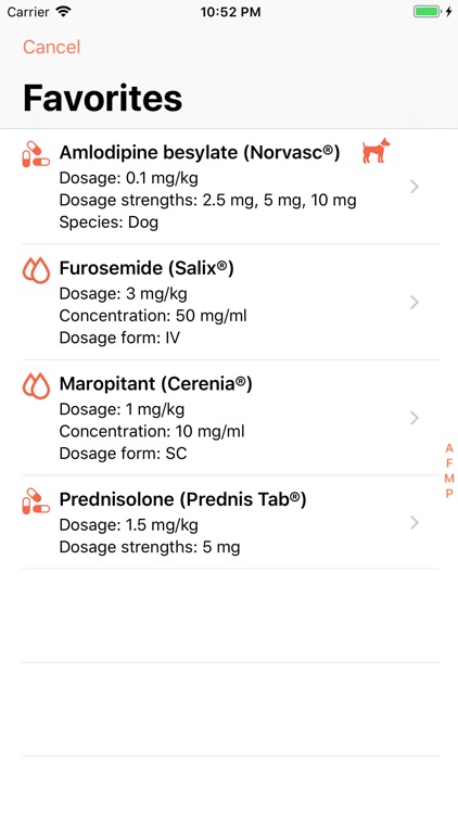 PetDrugs - Dosage Calculator screenshot-8