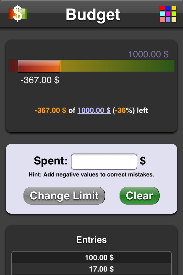 Budget App screenshot 3