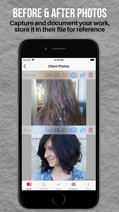 How to cancel & delete SalonBiz Stylist from iphone & ipad 2