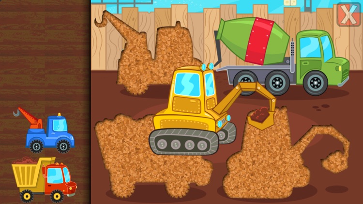 Kids Car, Trucks - Puzzles screenshot-3