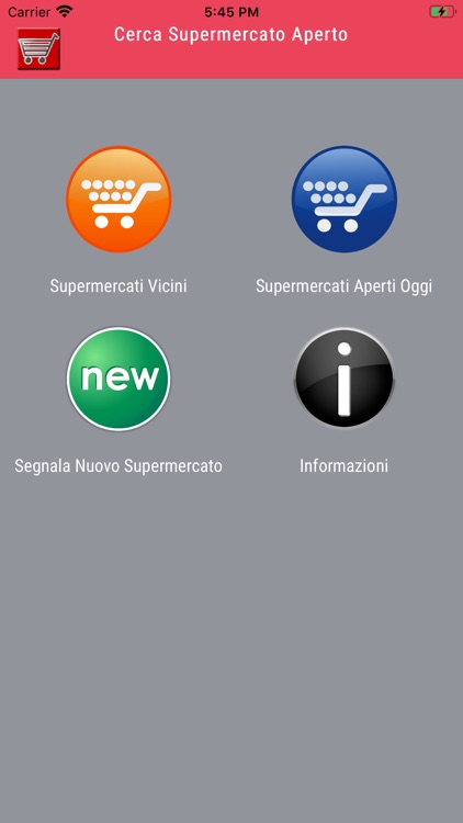 Cerca Supermercato Aperto