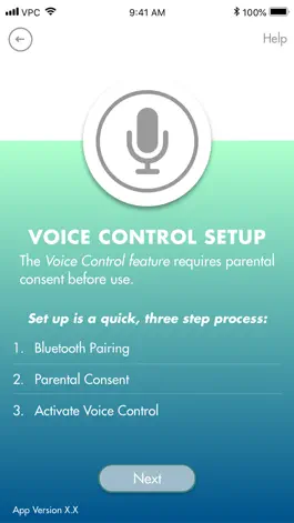 Game screenshot Voice Control Set Up apk