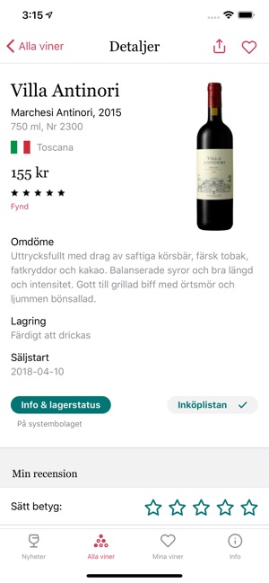 Allt om Vin(圖2)-速報App