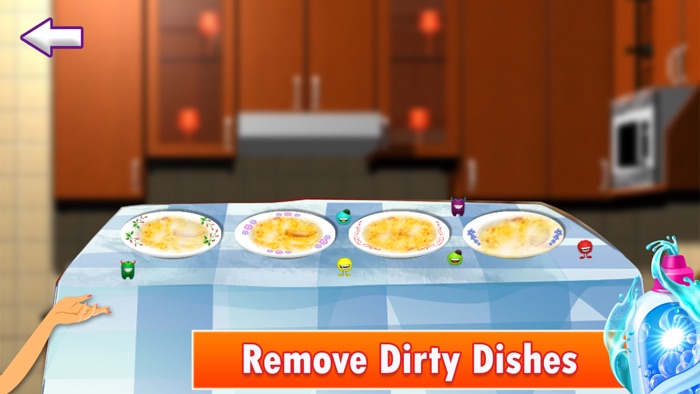 Princess Dish Washing