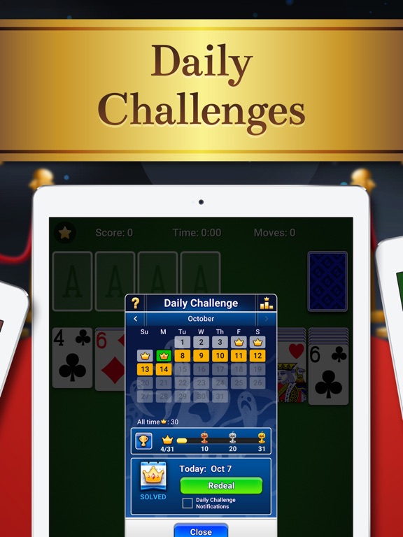 Solitaire screenshot