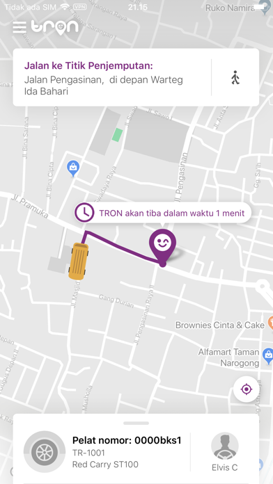 TRON - Angkot Online App screenshot 4
