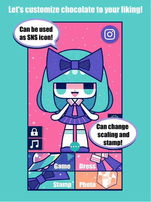 Screenshot 1 CustomTiyoko -Dress Up Game- iphone