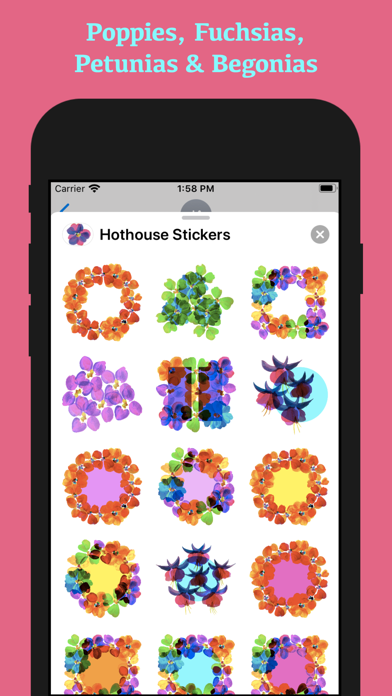 Hothouse Stickers screenshot 3