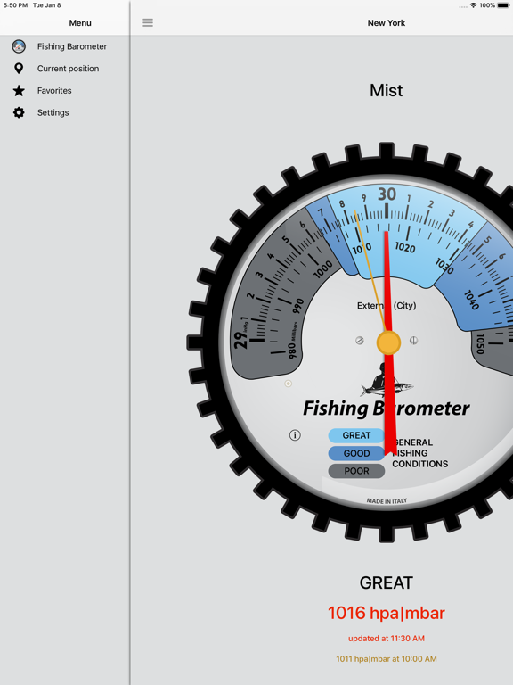 Fishing Barometer screenshot 3