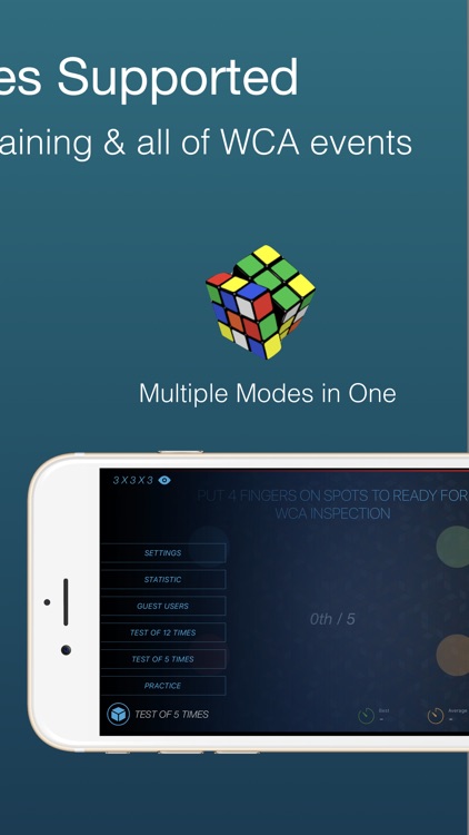 Cutimer: Magic Cube Timer screenshot-3