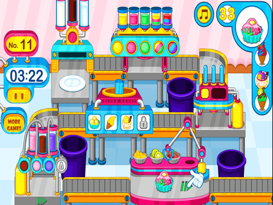 Cooking colorful ice cream screenshot 4