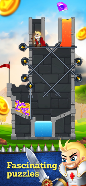 Rescue Knight - Brain Games(圖1)-速報App