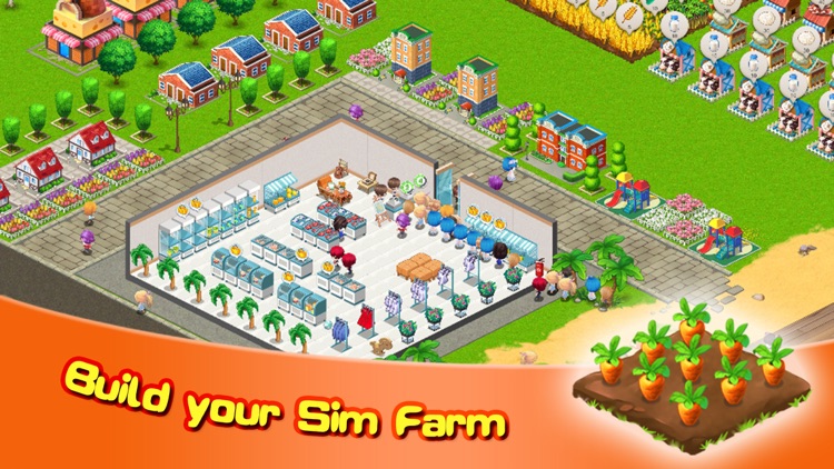 Sim Farm- Harvest, Cook& Sales