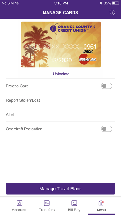 How to cancel & delete Orange County's Credit Union from iphone & ipad 3