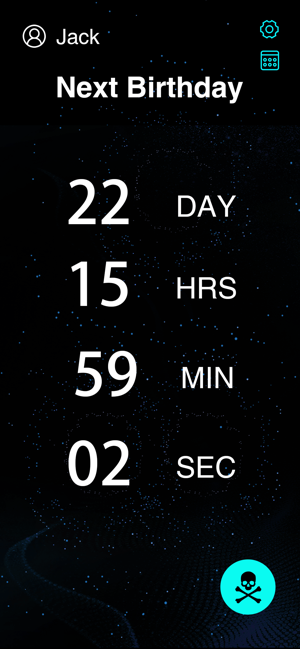 ‎Death Countdown App Screenshot