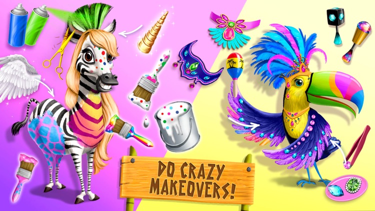 Jungle Animal Hair Salon 2 screenshot-3