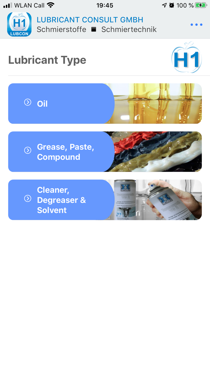 Lubcon H1 Consultant