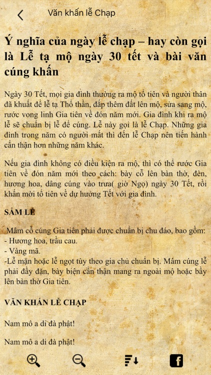 Văn khấn Lễ Tết