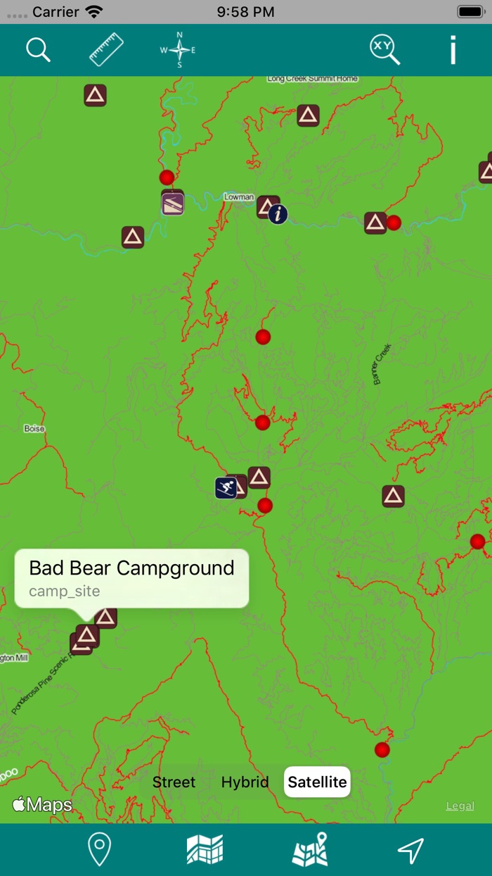 Boise National Forest – GPS