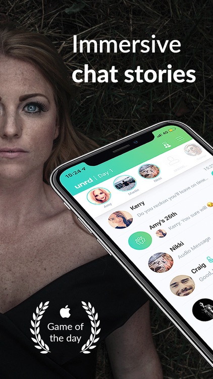 unrd - chat and text stories screenshot-0