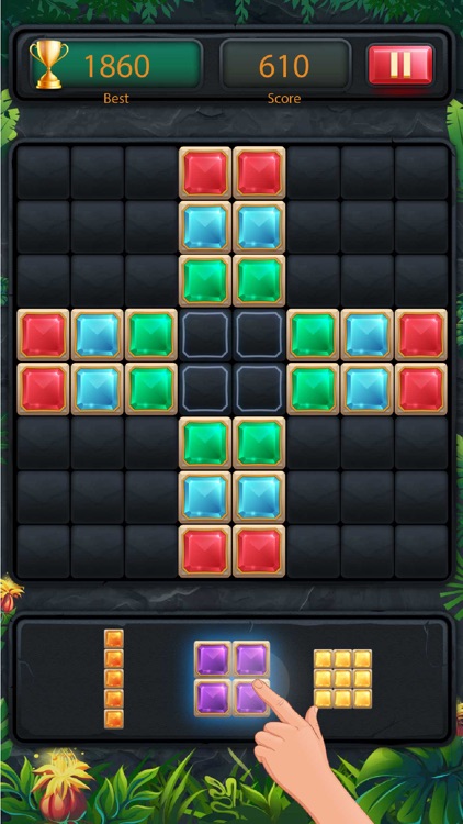 Color Gems - Block Puzzle Game screenshot-3