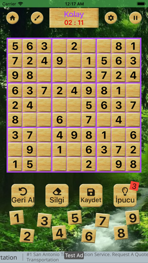 Sudoku - Şifa Bulmaca