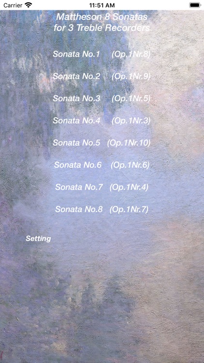 Mattheson Trio Sonatas screenshot-0