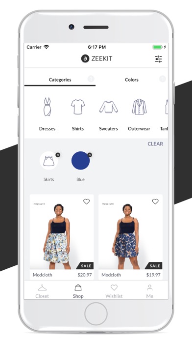 ZEEKIT x ModCloth screenshot 2