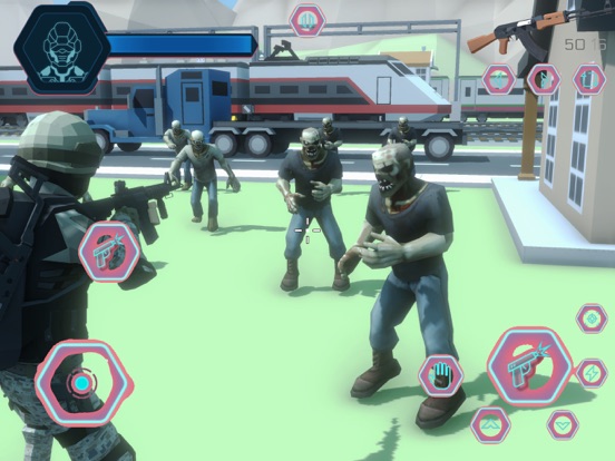 зомби игры на выживание 3d 201 для iPad