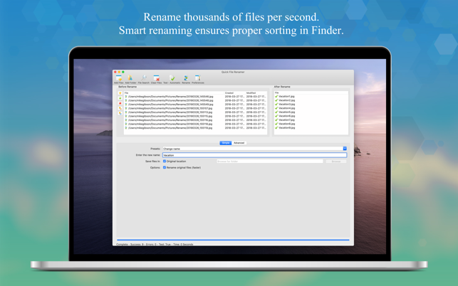 Quick File Renamer(圖1)-速報App