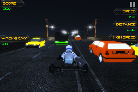 Traffic Go Kart Racer 3D screenshot 4