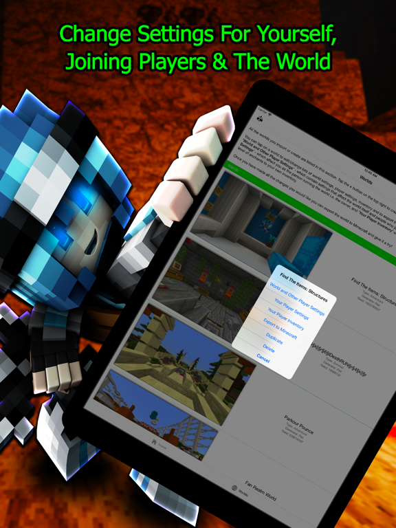 Toolbox for Minecraft Pocket Edition IPA Cracked for iOS Free Download