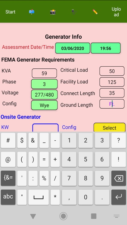 ESF#3 Generator Requirements