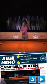 8 ball hero - pool puzzle game iphone images 4