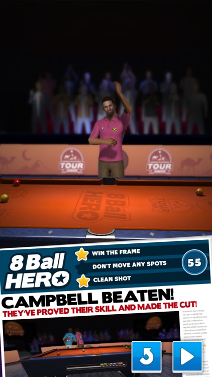 8 Ball Hero - Pool Puzzle Game screenshot-3