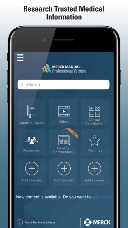 Merck Manual Professional by Merck & Co Inc