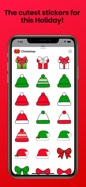 Christmas Holiday for iMessage(圖6)-速報App