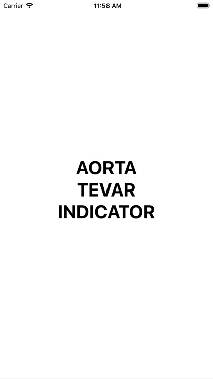 AORTA INDICATOR