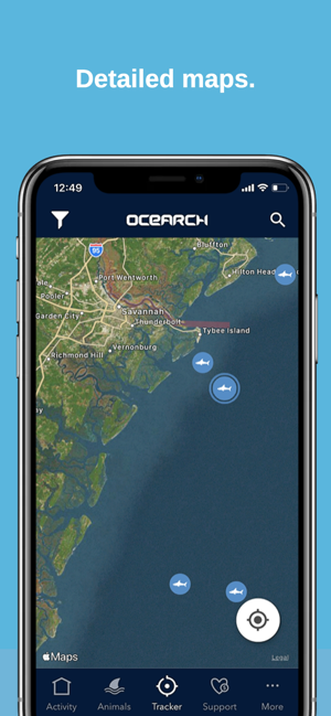 OCEARCH Shark Tracker(圖2)-速報App