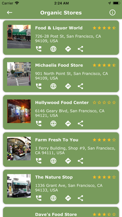 Organic Food Finder screenshot 4