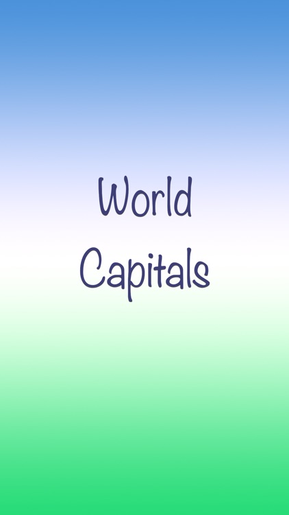 Brainy Skills World Capitals