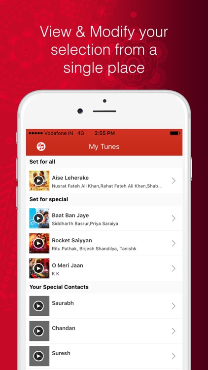 Vodafone Callertunes (India) screenshot-3