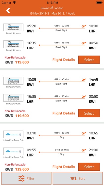 FlyBooking screenshot-4